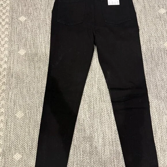 NWT WeWoreWhat High Rise Skinny Zip Stretch Denim - Picture 2 of 8